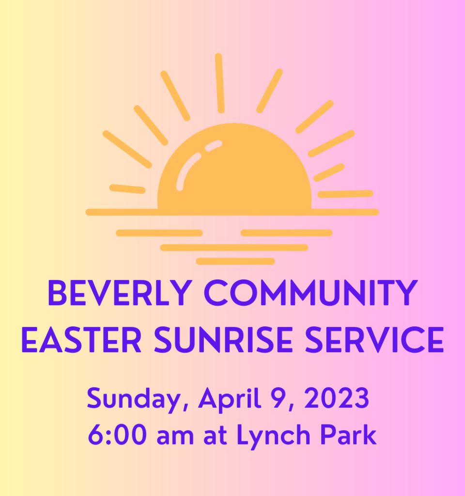 Ecumenical Easter Sunrise Service at Lynch Park First Baptist Church